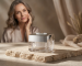 Firefly_Gemini Flash_Ultra realistic product photography of an anti-aging cream jar placed on a natural st 528208